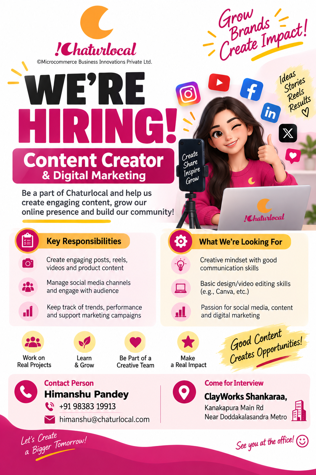 Social Media Content Creator