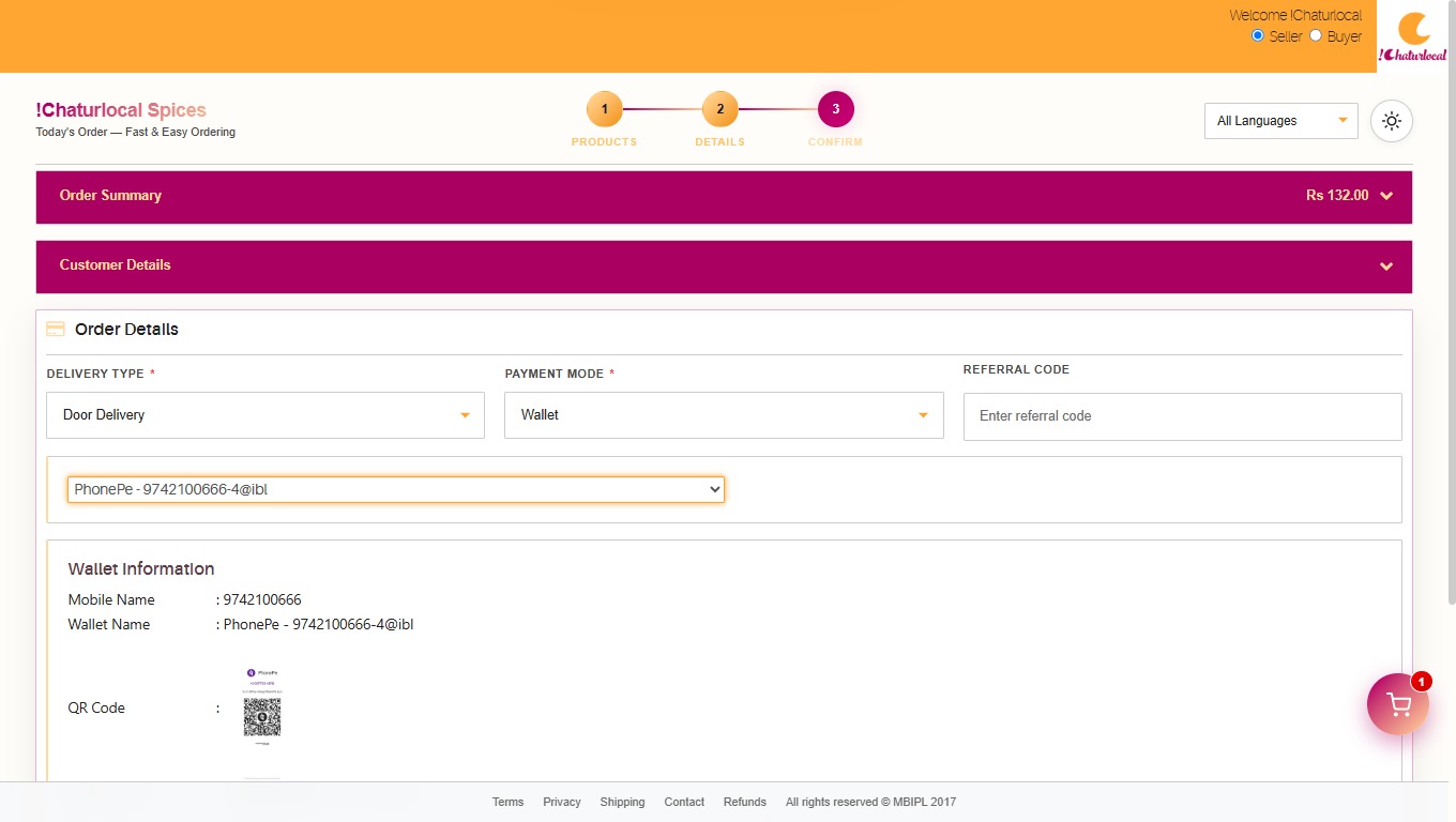 !Chaturlocal Pre-Order Product Listing
